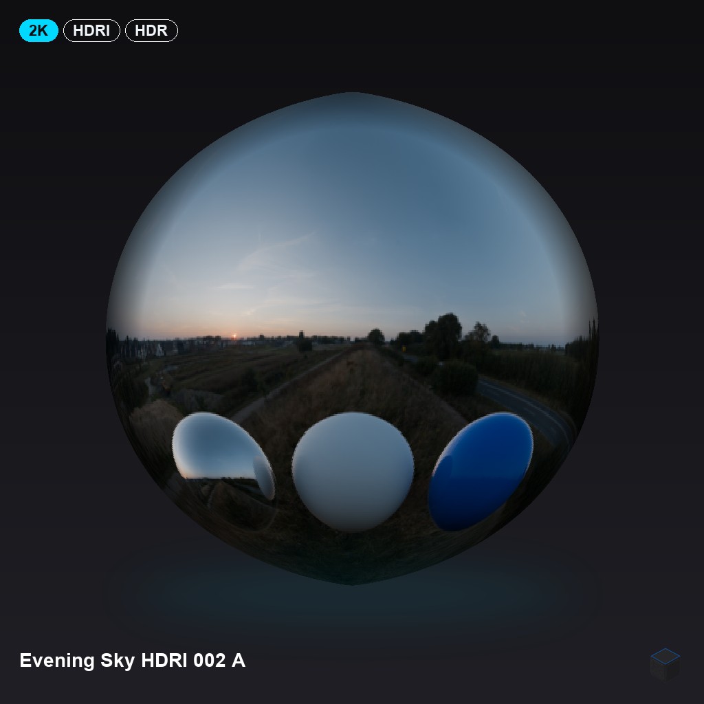 Evening Sky HDRI 002 A