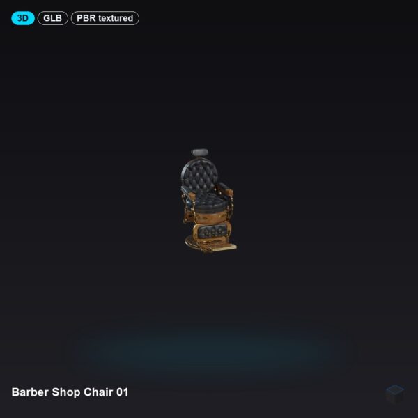 Barber Shop Chair 01