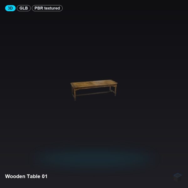Wooden Table 01