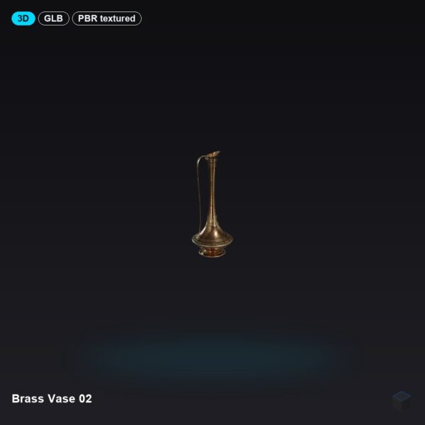 Brass Vase 02