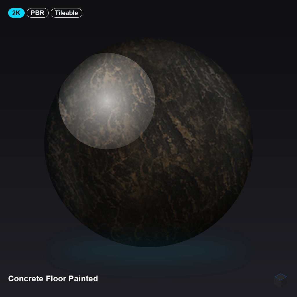 Concrete Floor Painted