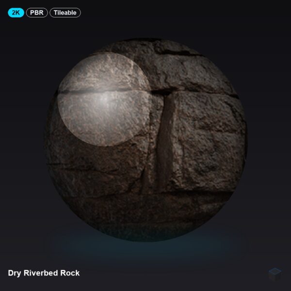 Dry Riverbed Rock
