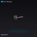 Polyhaven gate latch 01