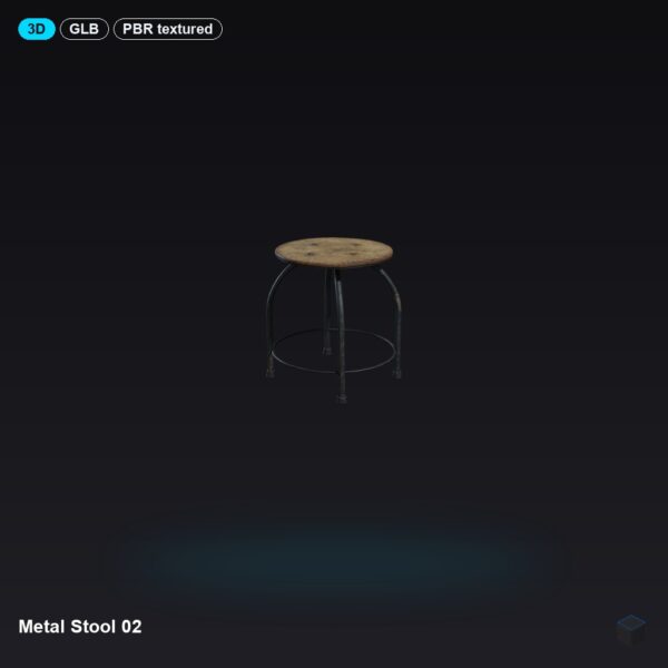 Metal Stool 02