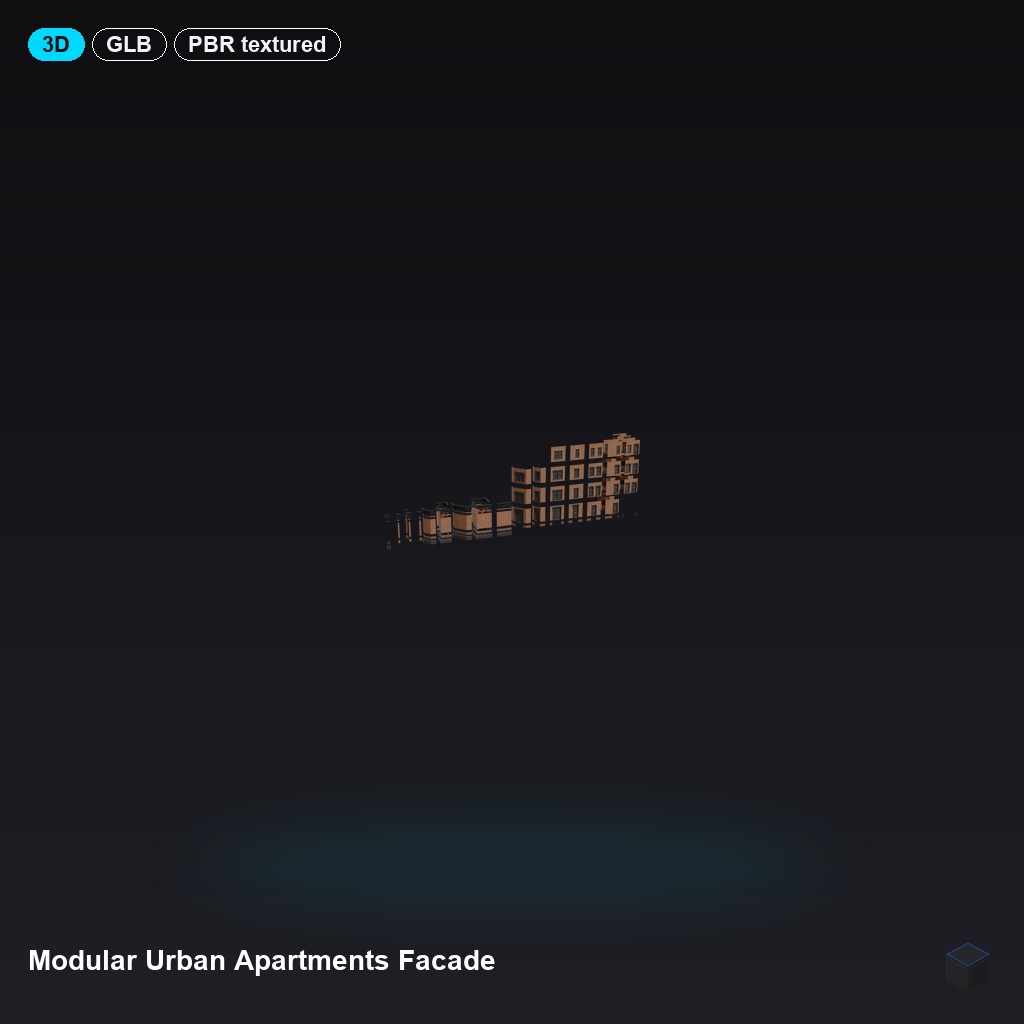 Modular Urban Apartments Facade