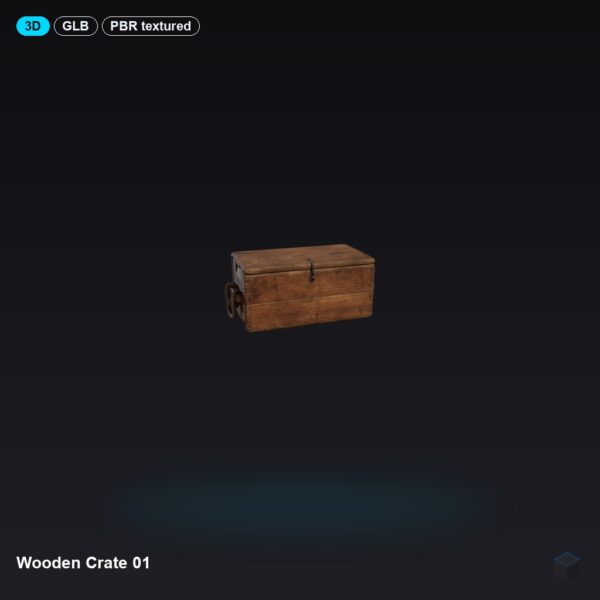 Wooden Crate 01